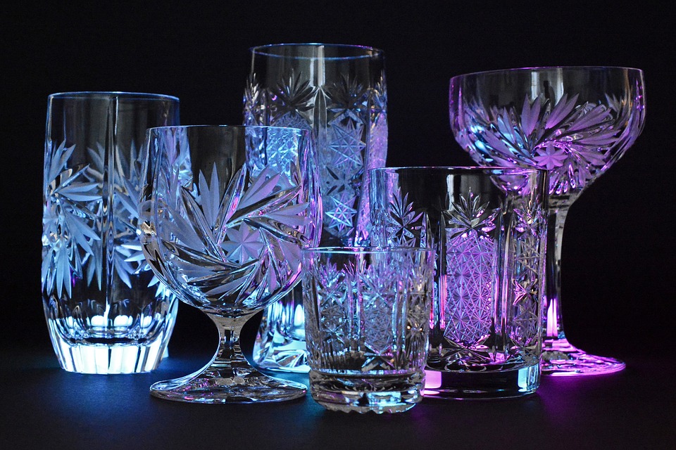 verre de cristal